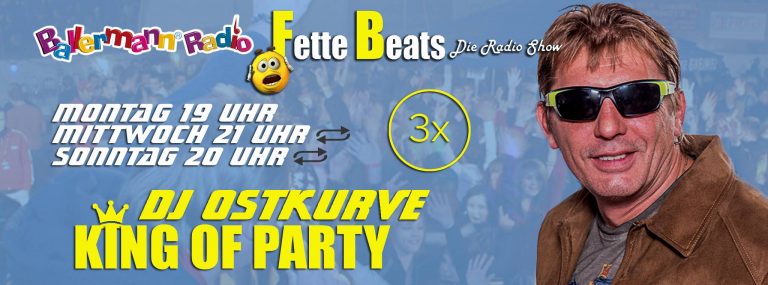 DJ Ostkurve..., der selbsternannte King of Party aus