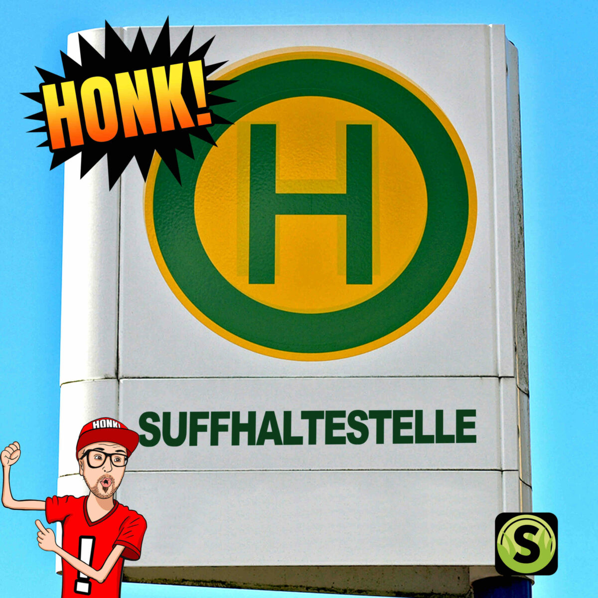 Brandneuer Song: Honk! mit „Suffhaltestelle“