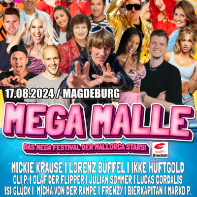 Plakat Mega Malle