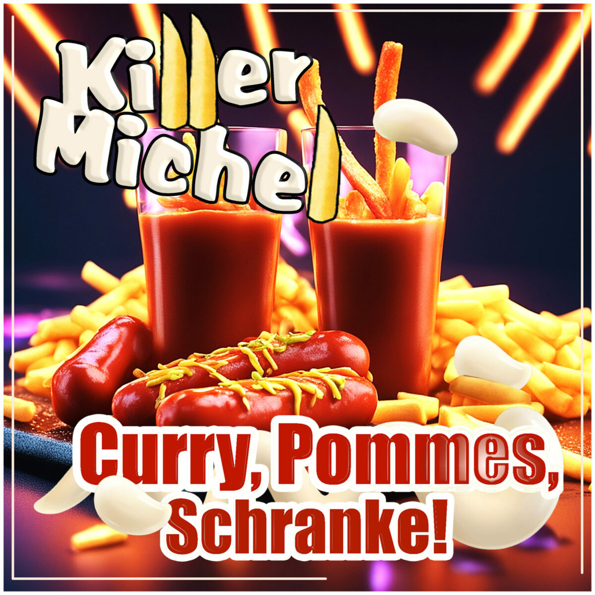 Killermichel mit „Curry, Pommes, Schranke“