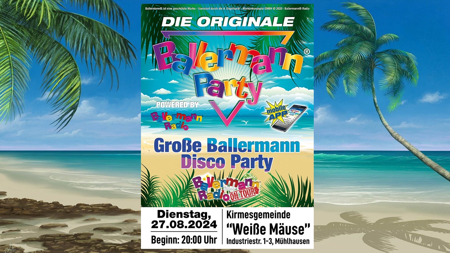 So geht feiern! Ballermann Party bei der Kirmesgemeinde „Weiße Mäuse“ geht in 3. Runde